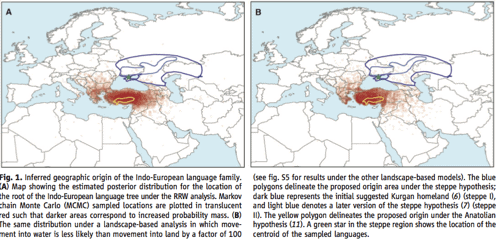 Anatolian origins of IE